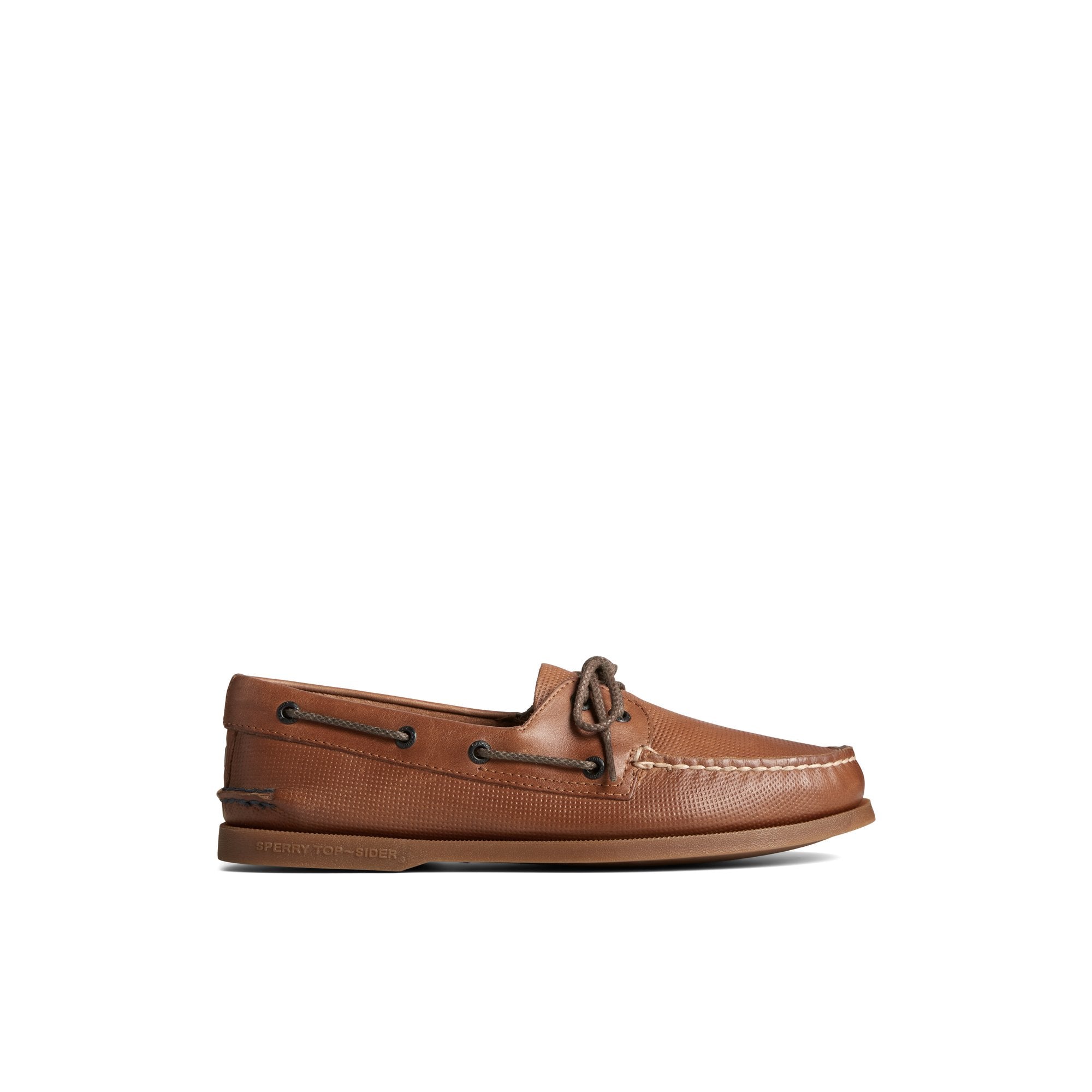 Authentic Original? Deboss Leather Boat Shoe