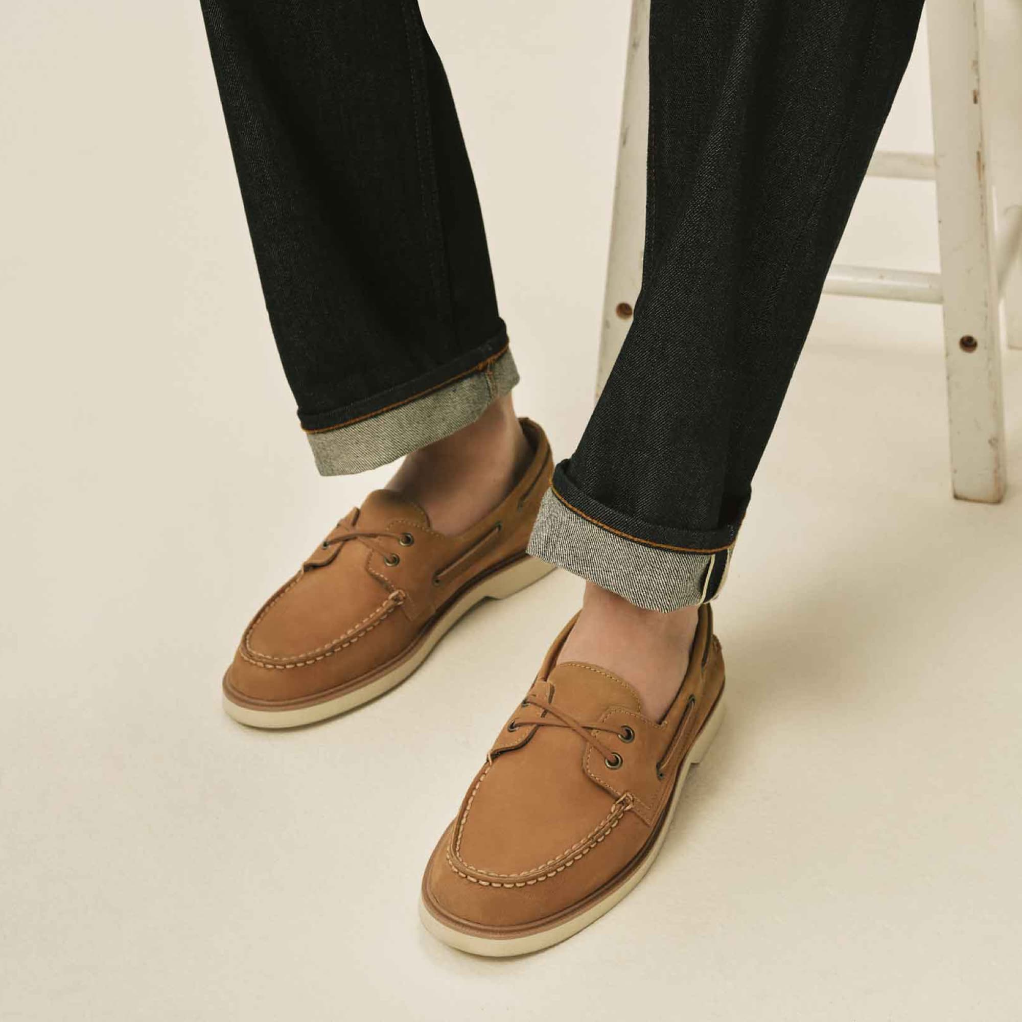 Authentic Original? Double Sole Nubuck Boat Shoe - Image 8