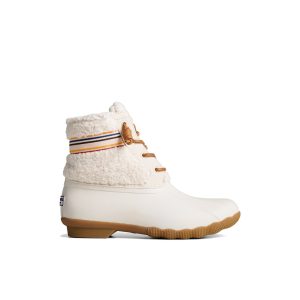 Saltwater? Rainbow Sherpa Duck Boot