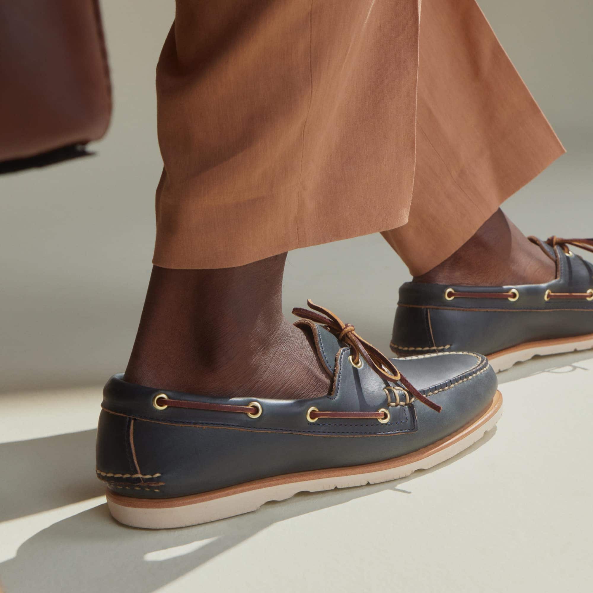 Authentic Original? Made in Maine 2 Eye Boat Shoe - Image 10